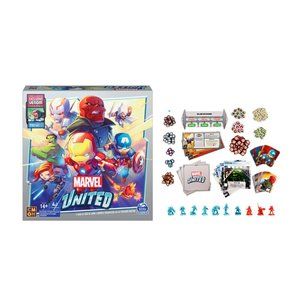 Marvel United, Super Hero Cooperative Strategy Card Game, Kids Family Game Night